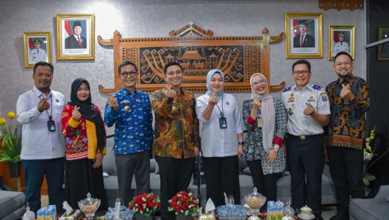 Advertorial : Rafieq Terima Audensi Kepala UPT Samsat Metro dan Kepala Jasa Raharja Cabang Metro