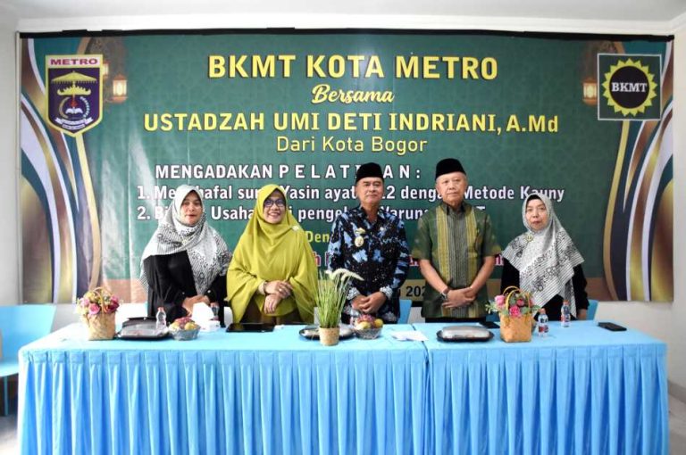 Advertorial : Sekda Metro Apresiasi Kegiatan Peningkatan SDM Oleh BMKT