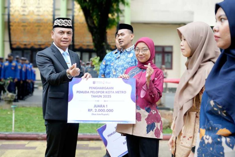 Advertorial : Pemkot Metro Gelar Upacara Bendera Peringati Sumpah Pemuda